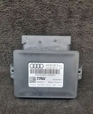 Audi A6 S6 C7 4G Hand brake control module 4H0907801E 4H0907801A