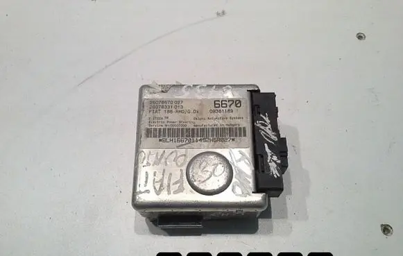 Fiat Punto (188) Engine control unit/module 26076670027