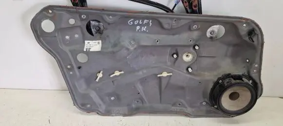 Volkswagen Golf IV Front door manual window regulator 1J4837755