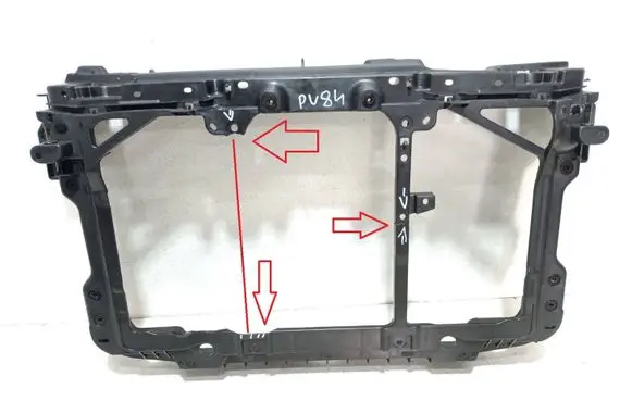 Mazda CX-5 Radiator support slam panel 45X10410 K123-53-110A