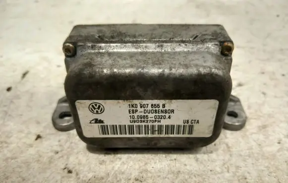 Volkswagen Touran I ESP acceleration yaw rate sensor 1K0907655B 10098503204