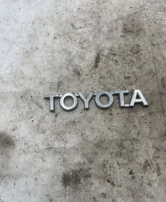 Toyota Tundra I Rear loading door model letters 