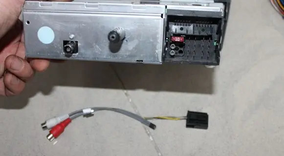 BMW 3 E90 E91 AUX in-socket connector BMWAUX