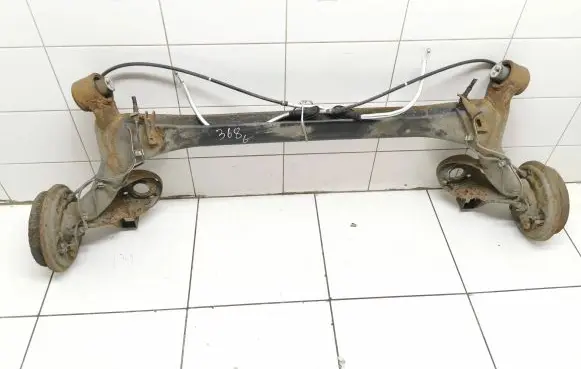 Rear axle beam