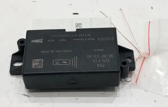 Citroen Berlingo Parking PDC control unit/module 9838793580