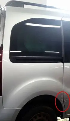 Citroen Berlingo Rear quarter panel 