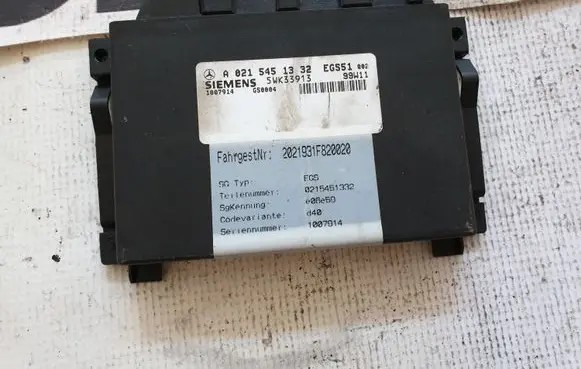 Mercedes-Benz E W210 Gearbox control unit/module A0215451332 0215451332