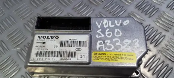 Volvo S60 Airbag control unit/module 0285001254 8645271