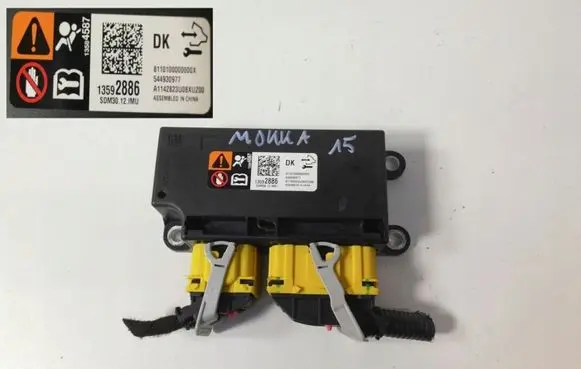 Opel Mokka Airbag control unit/module 13592886