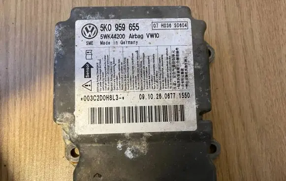 Volkswagen Golf VI Airbag control unit/module 5K0959655 5WK44200 07H036S0604