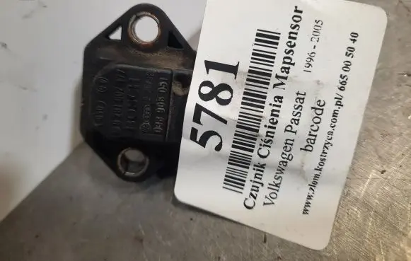 Volkswagen PASSAT B5.5 Turbo air boost pressure sensor 0281002177