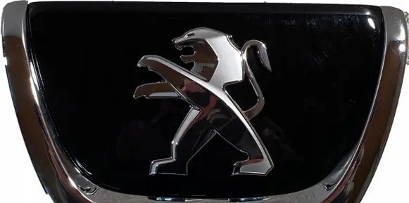 Peugeot Partner Manufacturer badge logo/emblem 9800313877