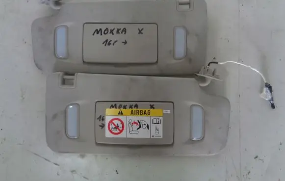 Opel Mokka X Sun visor 95515380
