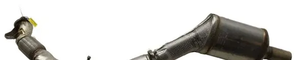 Audi Q3 8U Rear muffler/silencer tail pipe 4H0131703L