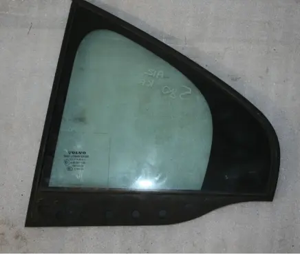 Volvo S80 Rear door window glass 43R001105 E000186 DOT57M20AS2
