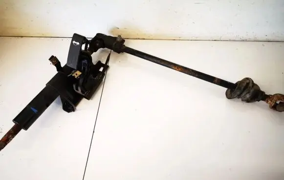 Steering wheel axle