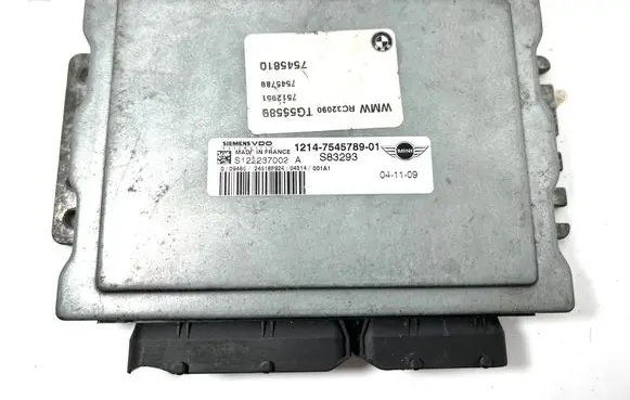 Mini One - Cooper R50 - 53 Engine control unit/module 1214754578901 S122237002A