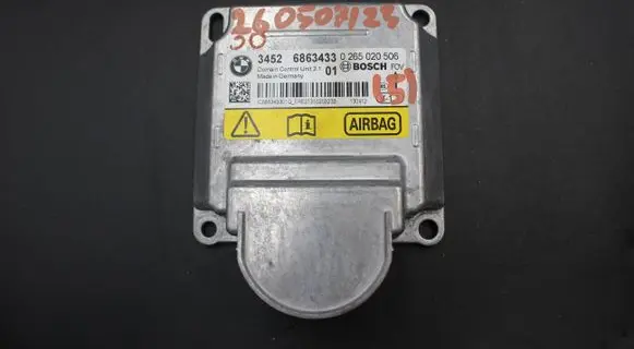 BMW 3 F30 F35 F31 Airbag control unit/module 6863433 0265020506
