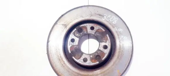 Peugeot 3008 I Front brake disc ventiliuojamas