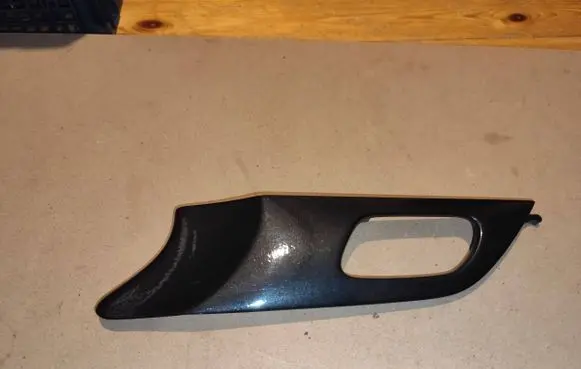 Peugeot 407 Front door interior handle trim 9643531377