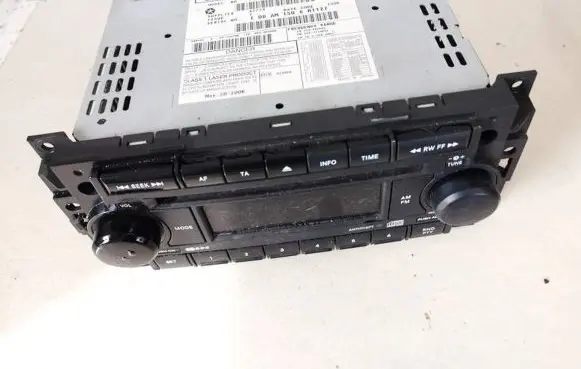 Dodge Caliber Radio/CD/DVD/GPS head unit p05091509ag