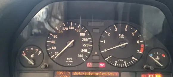 BMW 5 E34 Speedometer (instrument cluster) 83515809 8351580 8351013