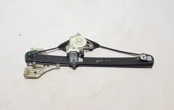Rear window lifting mechanism without motor