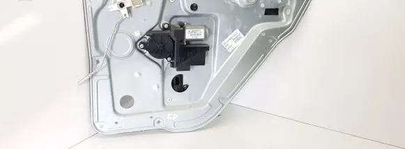 Skoda Fabia Mk1 (6Y) Rear door window regulator with motor 6Y0839756C 6Q0959812A 6Y0839756