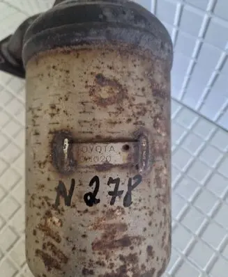 Toyota Yaris Catalyst/FAP/DPF particulate filter N272