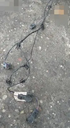Skoda Fabia Mk2 (5J) Parking sensor (PDC) wiring loom