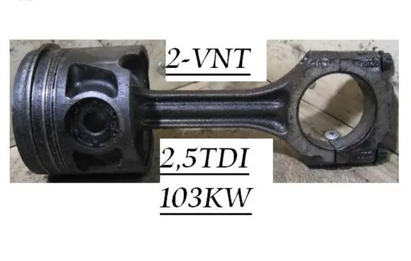 Volvo S80 Piston with connecting rod 04BCHAZ 023H