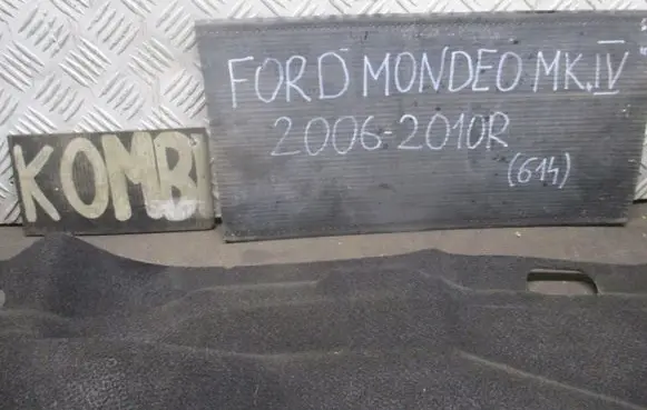 Ford Mondeo MK IV Rear floor carpet liner