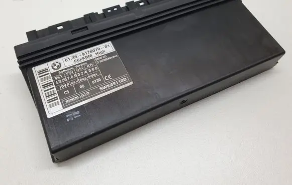 BMW 5 E60 E61 Comfort/convenience module 9176070 6135917607001