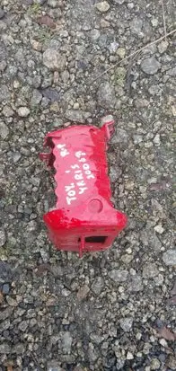 Toyota Yaris Front bumper support beam 