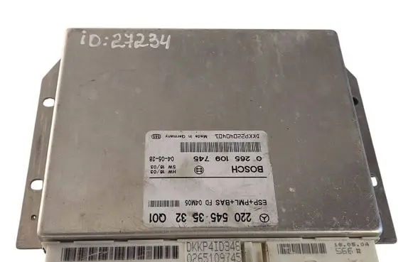 Mercedes-Benz S W220 ESP (stability system) control unit 2205453532 0265109745