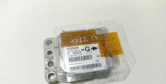 Nissan Almera N16 Airbag control unit/module 285565M301 0285001316