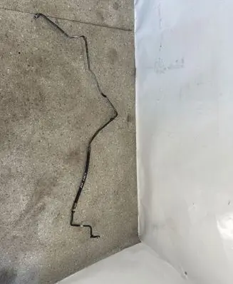 Gearbox oil cooler pipe/hose