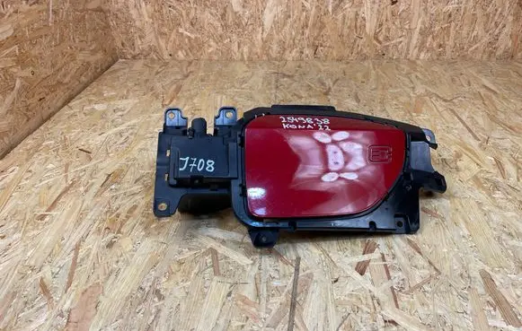 Hyundai Kona I Electric car charge socket cover 86340K4AA0