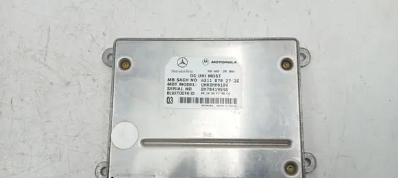 Mercedes-Benz ML W164 Bluetooth control unit module A2118702726 UH03MM01RV DM70419596