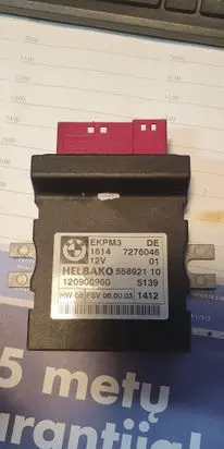 Fuel injection pump control unit/module