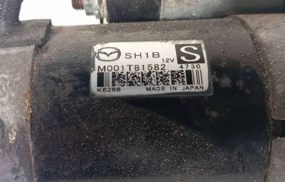 Mazda 6 Starter motor M001T81582 SH1B K6266