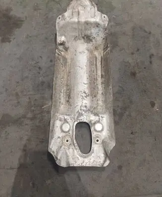 BMW 5 F10 F11 Heat shield in engine bay 7577001