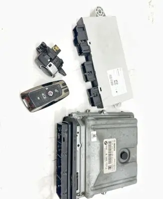 Engine ECU kit and lock set