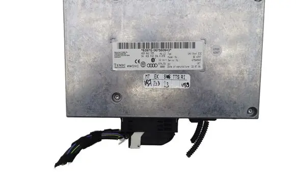 Audi Q7 4L Bluetooth control unit module 4E0862335 4E0910336H