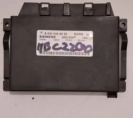 Mercedes-Benz C W203 Gearbox control unit/module A0345454332 2938988 5WP20005FT
