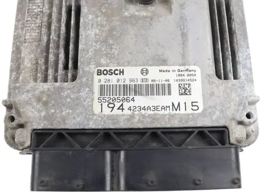 Fiat Croma Engine control unit/module 55205064 0281012963 4234A3EAM