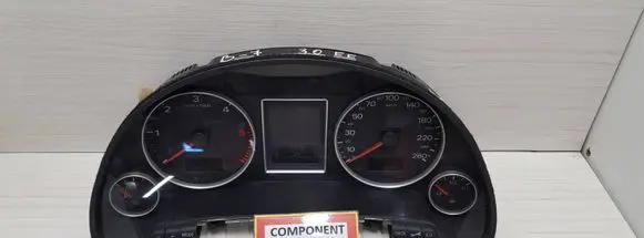 Audi A4 S4 B7 8E 8H Speedometer (instrument cluster) 8E0920931P 3514000280 0263626211
