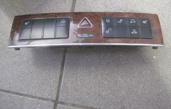 Mercedes-Benz C W203 Hazard light switch 2038214881
