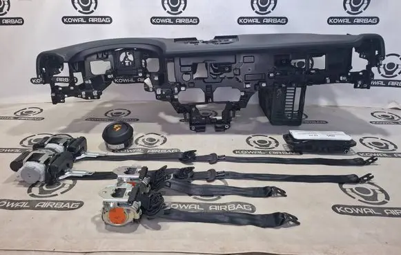 Porsche Cayenne (9Y0 9Y3) Airbag set with panel 9Y1857033 9Y0880201GB 9Y0880201CE
