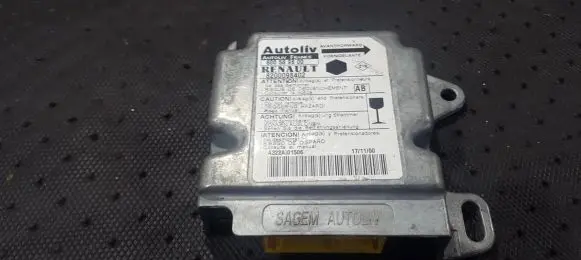 Renault Kangoo I Airbag control unit/module 600589600 8200098402